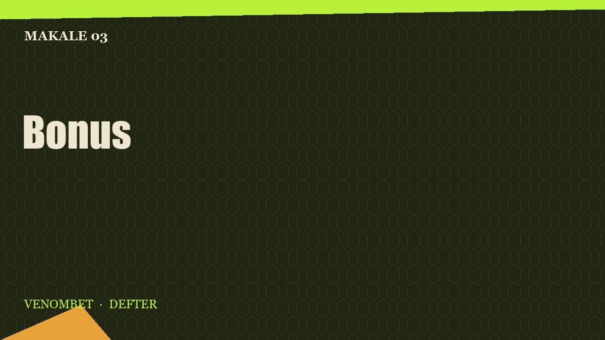 Venombet bonuses article image