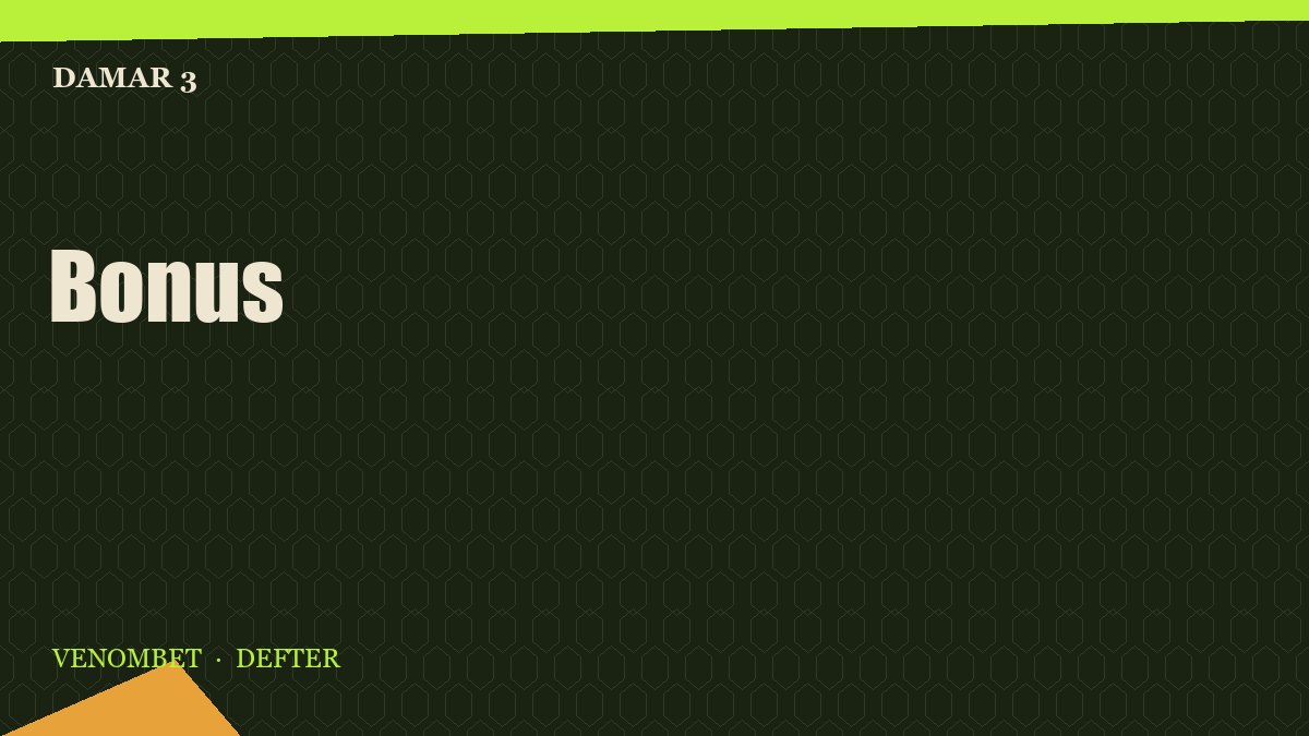 Venombet bonuses